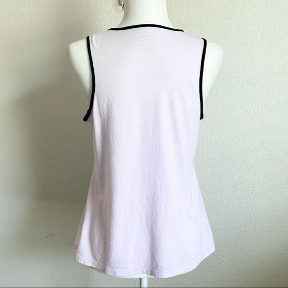 KATE Spade Purple Keyhole Bow Pajama Tank Top M - Picture 4 of 7
